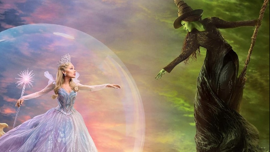 Cuplikan adegan dalam film Wicked for Good (2025).