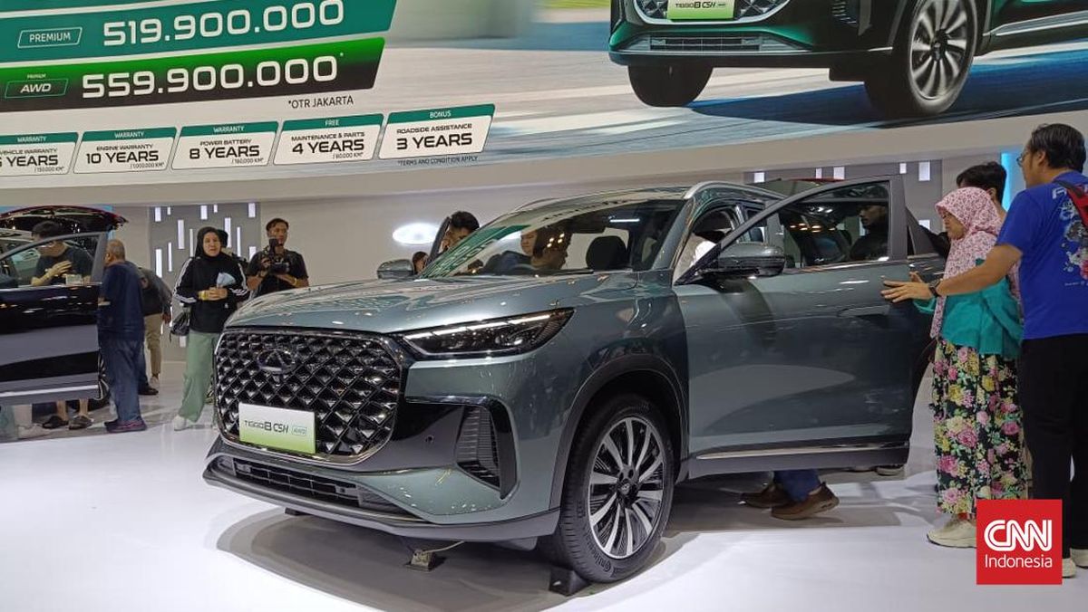Varian Termurah Tiggo 8 CSH Muncul di GJAW 2025, Harga Rp440 Juta