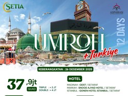 Umroh Plus Turki Akhir Tahun Desember 2025 - Program 12 Hari