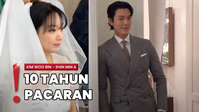 Siap Menikah, Kim Woo Bin dan Shin Min Ah Fitting Baju Pengantin