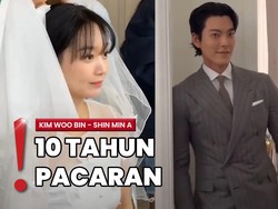 Siap Menikah, Kim Woo Bin dan Shin Min Ah Fitting Baju Pengantin