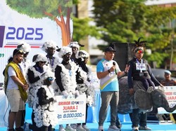 Pesan Kapolda Riau di Brimob Run 2025: Selamatkan TNTN Rumah Gajah