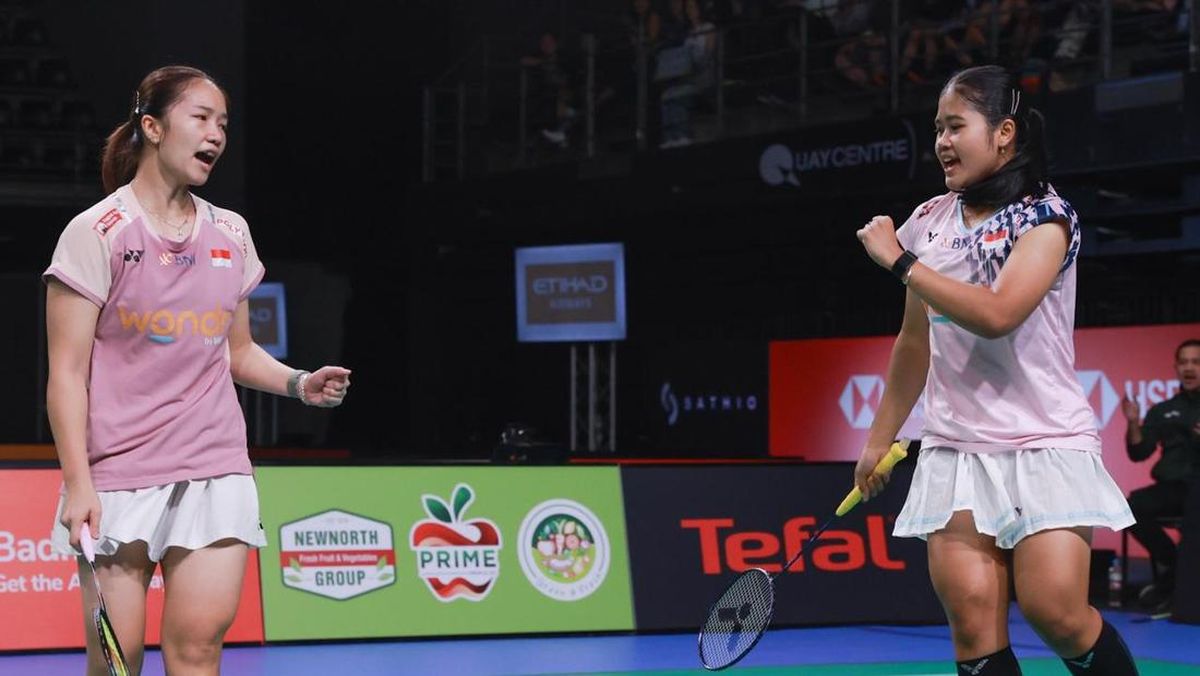 Hasil Australia Open: Rachel/Febi Juara Usai Duel Sengit 109 Menit