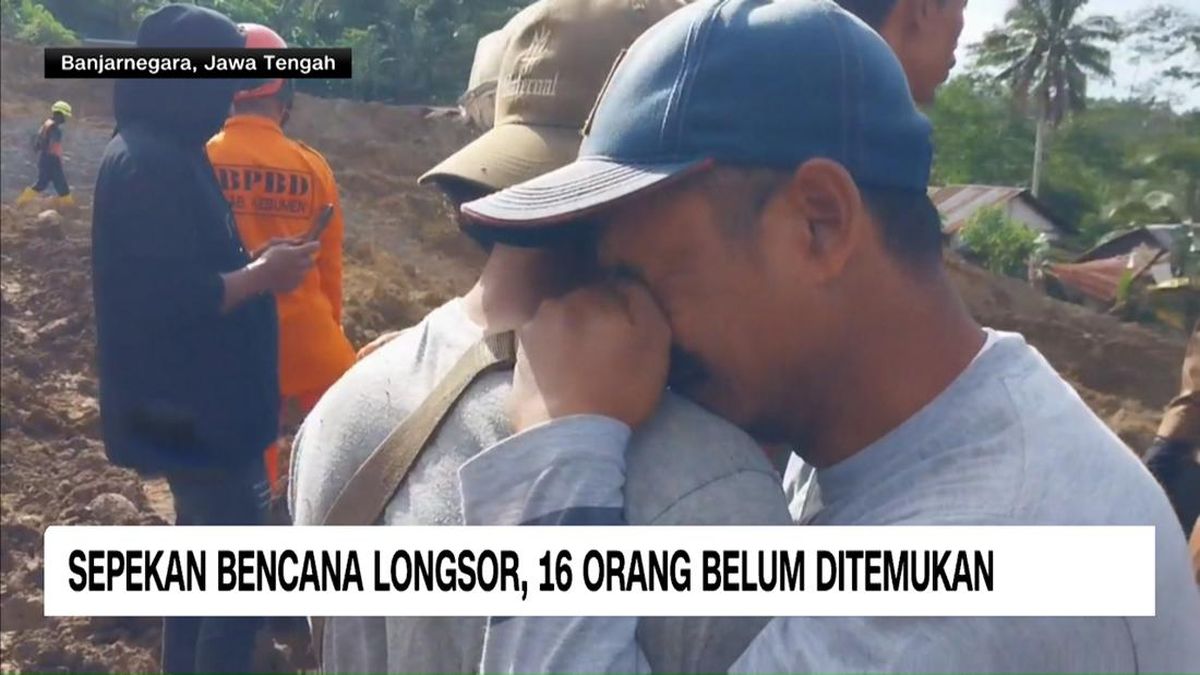 VIDEO: 16 Korban Longsor Belum Ditemukan