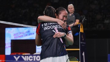 Terharu, Rachel/Febi Menangis di Lapangan usai Juara Australia Open