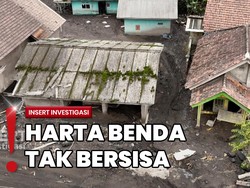 Desa Sumber Sari Lumajang Hancur Akibat Erupsi Gunung Semeru