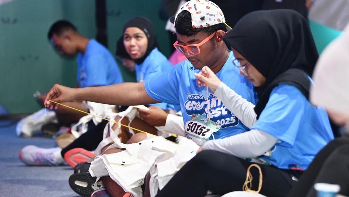 Olah Sampah di Pertamina Eco RunFest 2025 demi Keberlanjutan