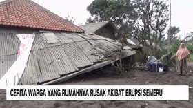 VIDEO: Cerita Warga Yang Rumahnya Rusak Akibat Erupsi Semeru