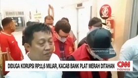 VIDEO: Diduga Korupsi Rp11,6 Miliar, Kacab Bank Plat Merah Ditahan