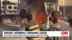 VIDEO: Israel Kembali Serang Gaza
