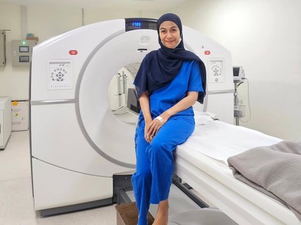 Anggia Istri Agus Kuncoro Jalani Pet Scan Setelah 4 Tahun Didiagnosis Kanker Payudara
