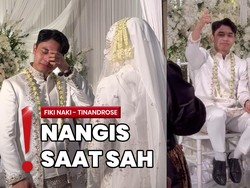 Kreator Konten Fiki Naki-Tinandrose Menikah, Langsung Live saat Resepsi