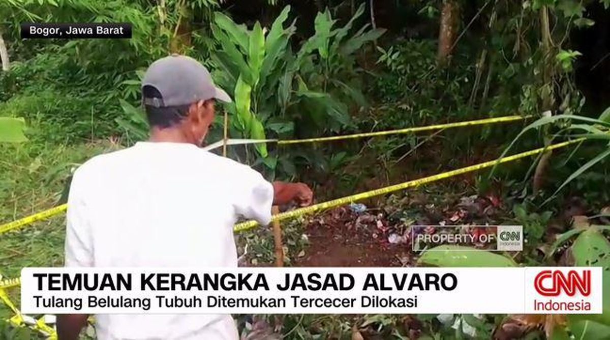VIDEO: Temuan Kerangka Jasad Alvaro