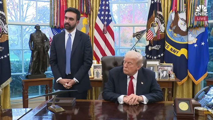 Momen Zohran Mamdani Sebut Israel Lakukan Genosida di Hadapan Donald Trump