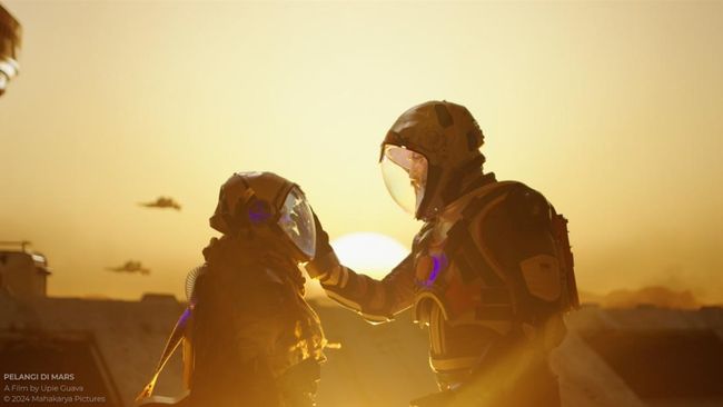 Gabungkan Animasi dan Live Action, Film Pelangi di Mars Siap Tayang Tahun Depan