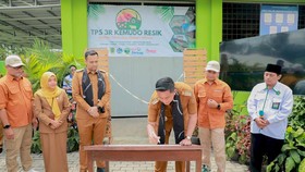 Bupati Klaten Resmikan TPS3R Kemudo Resik, Pengelolaan Sampah Terpadu