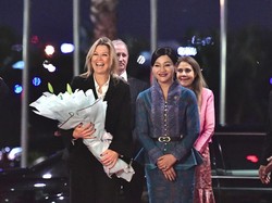 Ratu Belanda Tiba di Jakarta, Disambut Pejabat OJK hingga Dubes