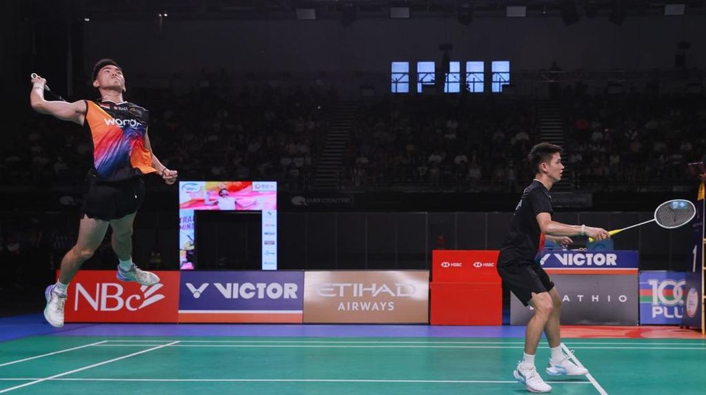 Penuh Psywar, Raymond/Joaquin Menang Derbi Indonesia Lawan Fajar/Fikri