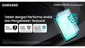 Tab A11 Enterprise Edition: Ringan dan Aman untuk Dukung Bisnis Anda