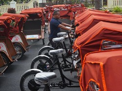 Penampakan Becak Listrik Bikinan Pindad: Bisa Digas 15 Km/Jam