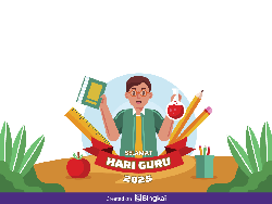 50 Twibbon Hari Guru Nasional 2025 Terbaru dengan Desain Menarik, Rayakan Yuk!