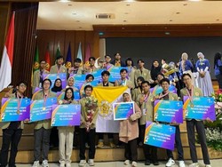 Borong 13 Medali, UGM Jadi Juara Umum di ONMIPA 2025