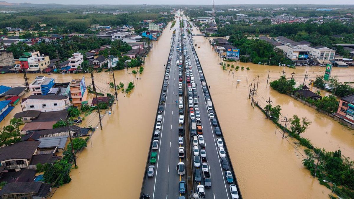 Korban Tewas Banjir Bandang Thailand Capai 162 Orang