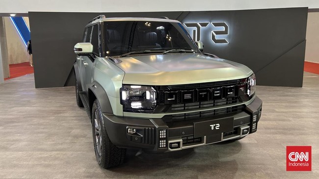 Jetour T2 dibanderol Rp588 juta tetapi untuk 500 konsumen pertama di GJAW 2025 harganya Rp568 juta.