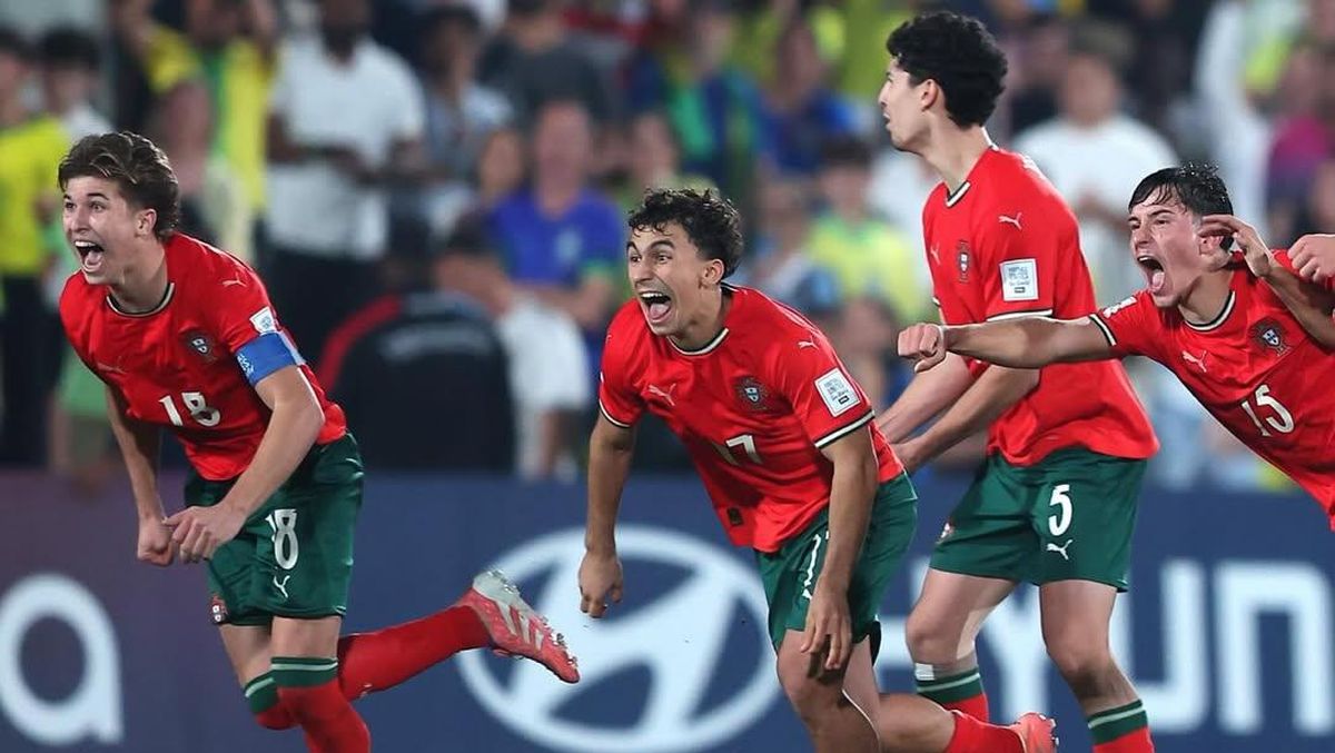 Portugal Cetak Sejarah di Piala Dunia U-17 usai Gilas Brasil