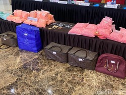 Penampakan Ekstasi Rp 207 M Disita Polisi Usai Kurir Celaka di Tol Lampung