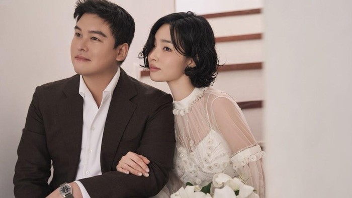 Pasangan Artis Korea Lee Jang Woo dan Jo Hye Won Resmi Menikah, Ini Potretnya!