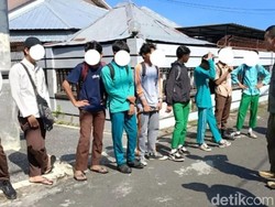 Bolos Sekolah, Ratusan Pelajar di Mataram Ditangkap Satpol PP