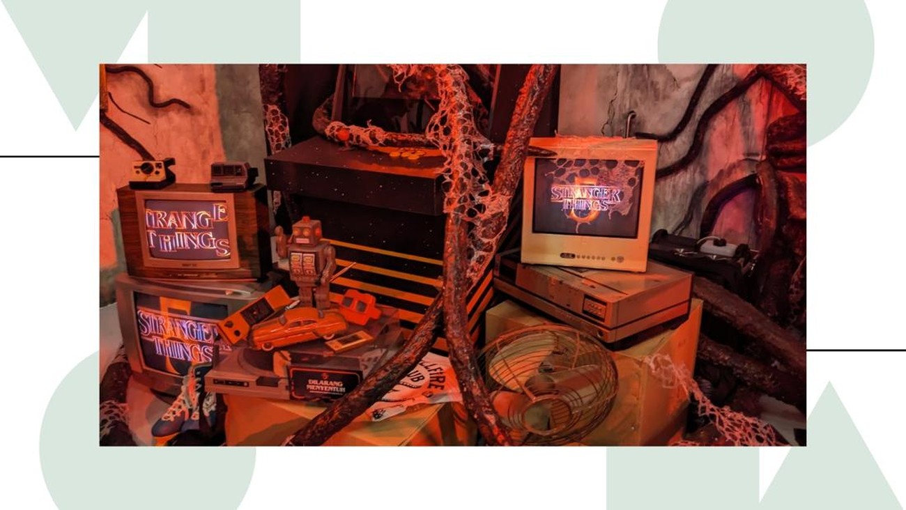 Dunia Upside Down Hadir di Blok M: Serunya Bermain di Instalasi Stranger Things 5