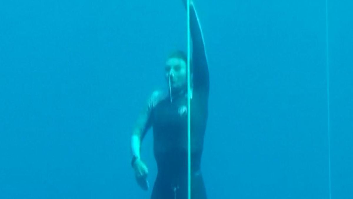 Freediver Ukraina Pecahkan Rekor Dunia Selam