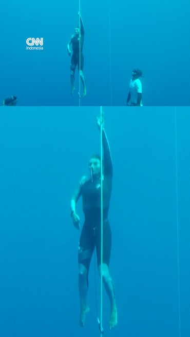 Freediver Ukraina Pecahkan Rekor Dunia Selam