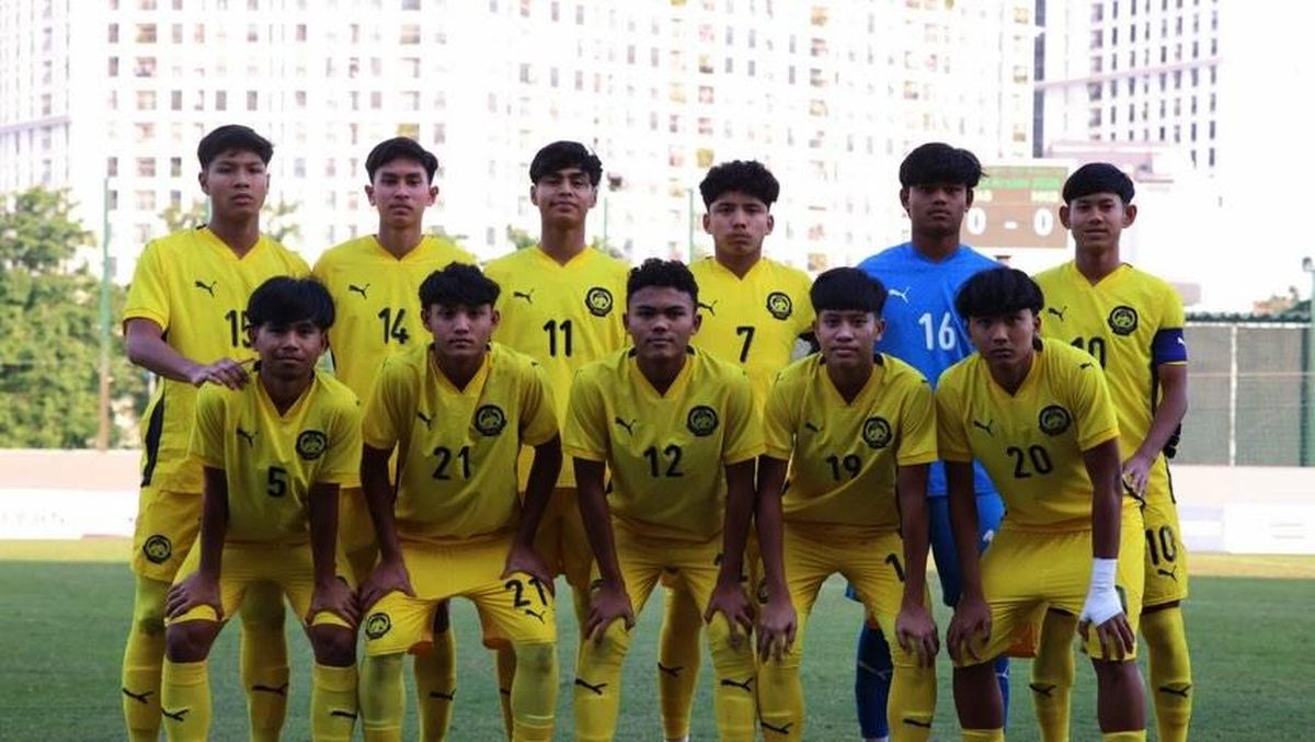 Usai Dibantai Kroasia, Malaysia U-16 Ngamuk Cetak 14 Gol di 2 Laga