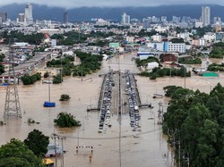 Banjir Landa Thailand dalam Beberapa Hari Terakhir, 33 Orang Tewas