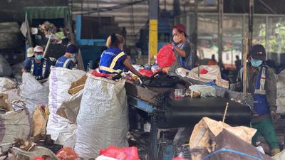 Pertamina Gaet Waste4Change Kelola 5,79 Ton Sampah Eco RunFest 2025