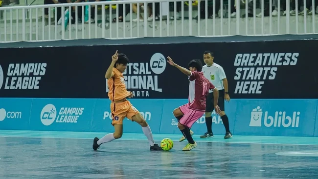 Berikut jadwal Campus League Futsal Regional Jakarta yang berlangsung hari ini, Rabu (26/11).