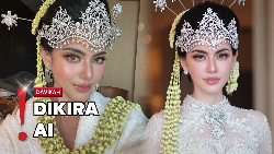 Ada Teteh dari Thailand! Potret Davikah Pakai Baju Pengantin Sunda