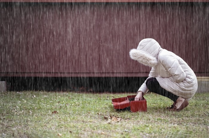 Halaman rumah adalah area terbuka, dan jika ada pohon tunggal yang berdiri sendiri dapat jadi objek paling menonjol serta rentan tersambar petir./ Foto: Freepik.com/wirestock