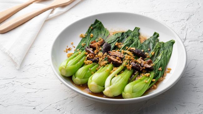 3 Resep Pakcoy Bawang Putih Saus Tiram, Simpel untuk Menu Sehari-hari