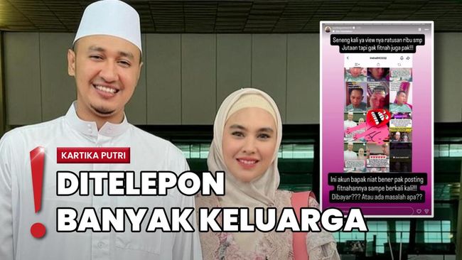 Diserang Hoaks Cerai dengan Habib Usman, Kartika Putri: Laporin Kali ya