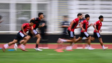 FOTO: Persiapan Timnas Jelang SEA Games, 8 Pemain Bakal Dicoret