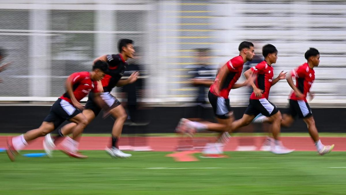 FOTO: Persiapan Timnas Jelang SEA Games, 8 Pemain Bakal Dicoret