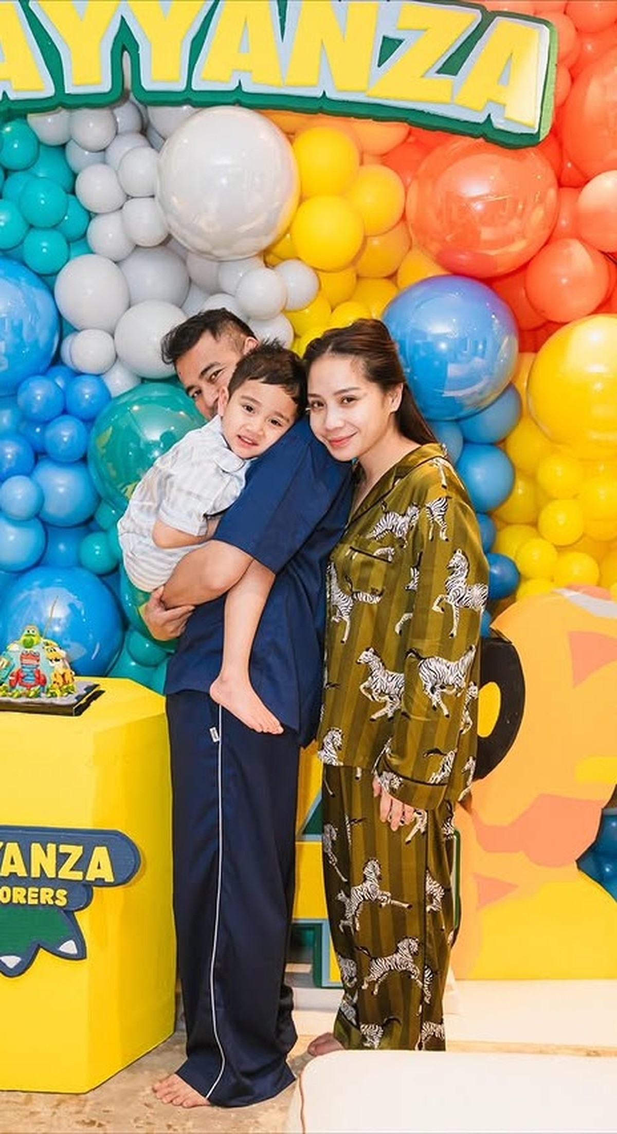 Momen Ultah ke-4 Rayyanza 'Cipung' Anak Nagita Slavina