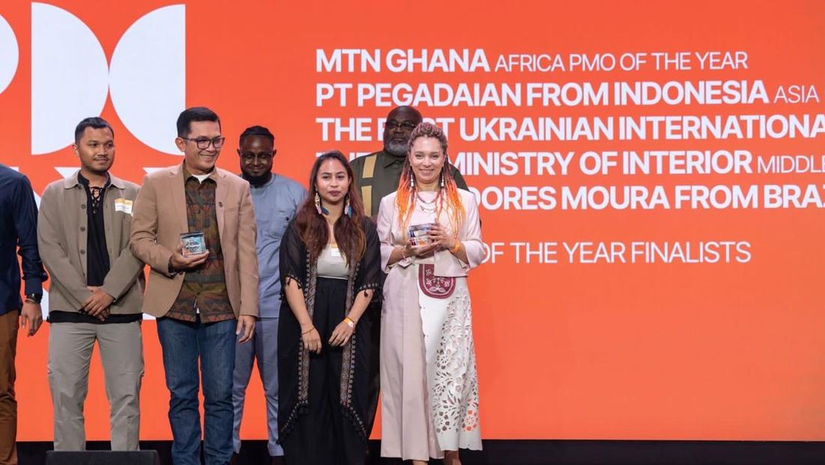 Pegadaian Catat Sejarah, Jadi Juara Dunia PMO Global Awards 2025