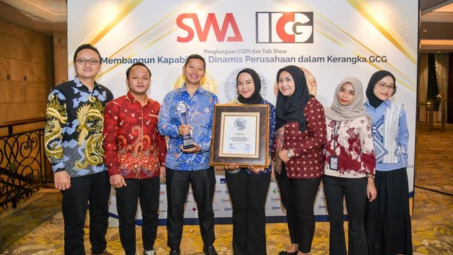 PT Pegadaian raih predikat Most Trusted Company di CGPI Award 2025, Penghargaan ini mencerminkan komitmen perusahaan dalam menerapkan Good Corporate Governance.