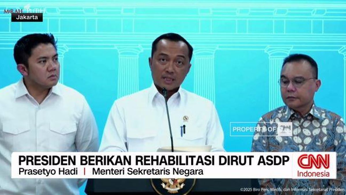 VIDEO: Presiden Berikan Rehabilitasi Dirut ASDP