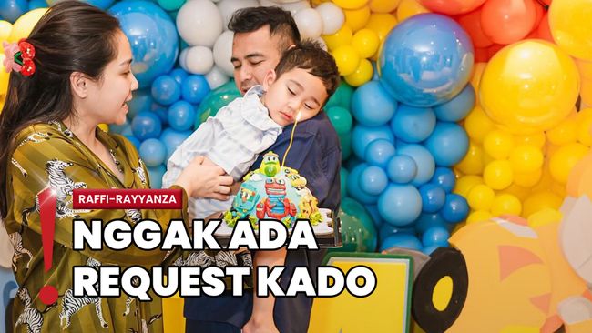 Sakit saat Ultah ke-4, Rayyanza Tetap Ceria Diberi Kejutan Raffi-Nagita